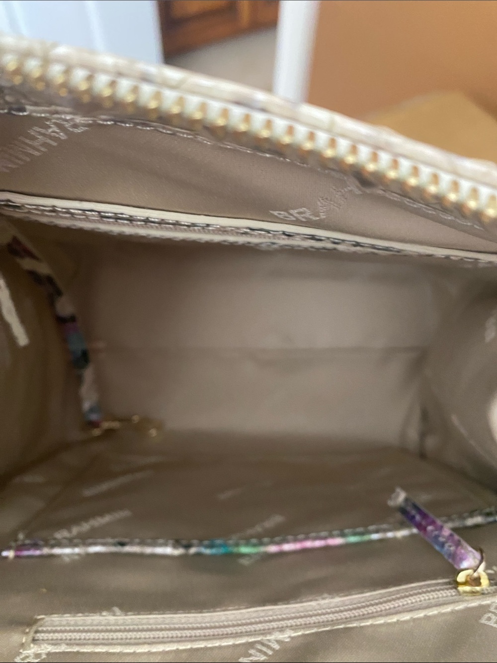 Brahmin Charming Python small Caroline with matching Addy wallet. - Picture 5 of 9